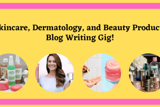 write product descriptions and blogs on skincare or cosmetic