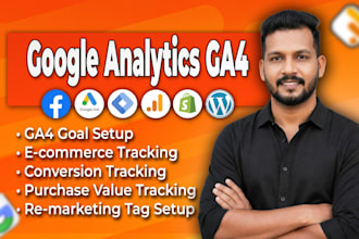 fix or setup google analytics 4, ga4 ecommerce tracking and conversion tracking