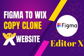 design wix website redesign figma to wix and ecommerce website expert