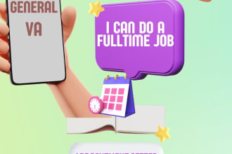 be your all around virtual assistant and appointment setter