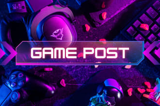 publish the gaming links , backlinks gaming guest post