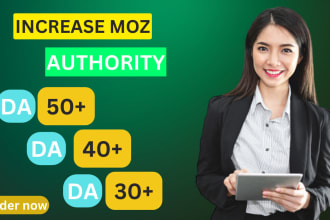 increase moz domain authority da 50 da 60