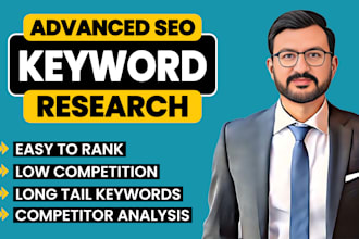 advanced SEO long tail keyword research and competitor analysis