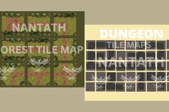 create fantasy dungeon ttrpg battle tile maps