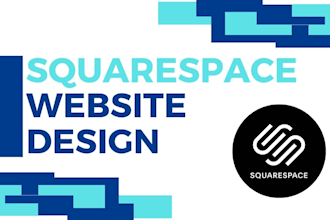design responsive squarespace website and add web features