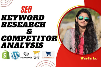 do shopify competitor analysis and keyword research to boost sales