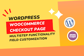 modify wordpress woocommerce checkout page fields and multistep functionality
