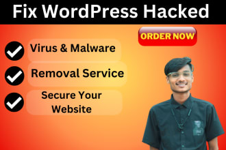 recover hacked wordpress website, remove malware, security