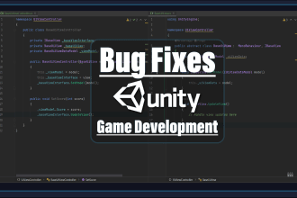 fix any bugs and errors in your unity game