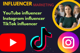 do instagram, youtube, and tiktok influencer marketing research