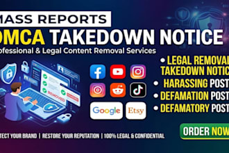x ig banning mass report bot,takedown harassing remove facebook tiktok reddit yt