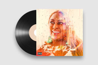design a unique and striking album, mixtape or single cover
