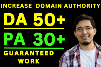 increase moz da domain authority 50 plus boost moz da pa