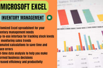 create and manage a stock inventory system in excel
