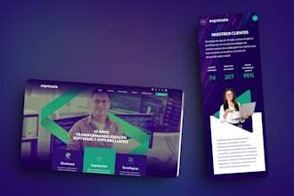 make a full website like a saas, dashboard and more for you