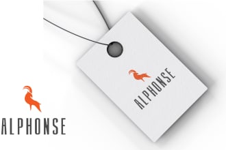 design creative clothing brand logo for you