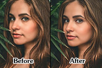 enhance, improve your low resolution photos to high quality