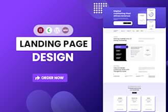 design wordpress website by elementor, crocoblock or, oxygen builder