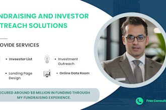 do fundraising and investor outreach for your business
