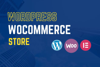 design woocommerce wordpress website using ocean wp martfury woodmart theme