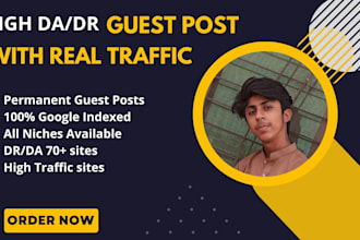 publish your high authority guest post on high da DR sites