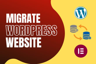 do migrate, clone, backup, transfer, design and redesign any wordpress website