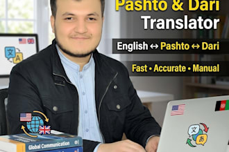do professional pashto and dari translation