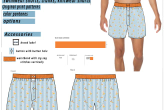 create men swimwear, swim trunks, beach shorts techpacks