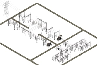 do substation 3d model for 3d printing