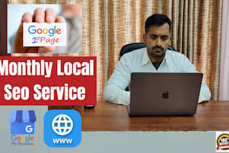 do local SEO service for google and map ranking