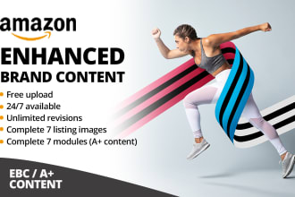 design ebc amazon a plus content and product listing images
