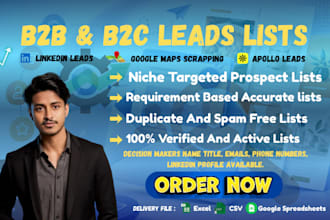 collect targeted email lists and b2b lead for email marketing