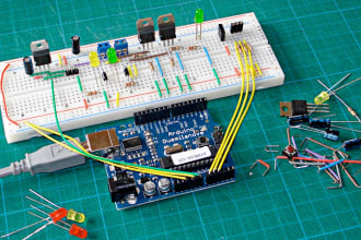 do arduino programming , nodemcu on tinkercad and proteus