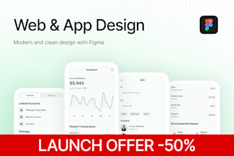 design your modern and clean mobile app UI