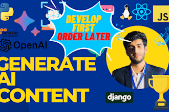 ai agent content creation app using full stack development