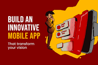 develop cross platform or native mobile app for ios android flutter react native