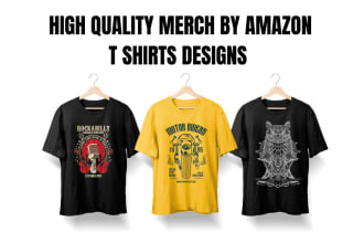 make high quality merch by amazon t shirts designs