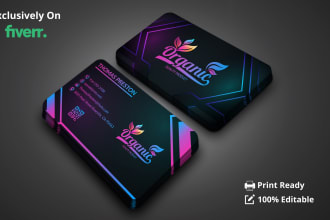 do professional all types of business card