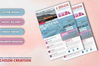 do modern business flyer