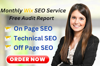do monthly wix SEO service for google ranking