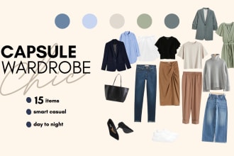 collaborate with you to reflect your personality in your capsule wardrobe