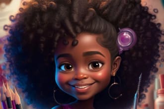 design children book illustration and children story book