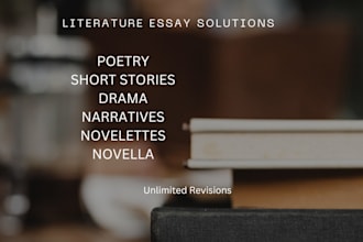 analyze your set novels, core literature, or canonical texts