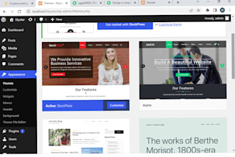 create a responsive blogger website in wordpress