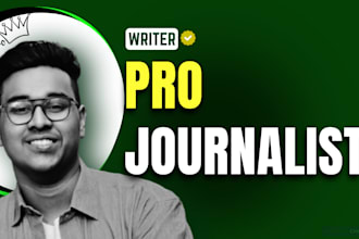 write journalistic news article or blog post