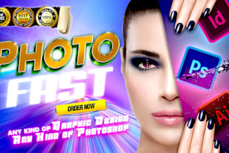 do any photoshop editing remove background retouch, manipulate in just minute