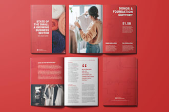do smart brochure design, company profile, proposal, booklet, pdf