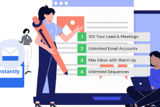 setup instantly ai and manage instantly cold campaigns