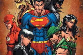 digitally color your comic book page or cover