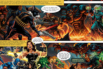 create comic books and graphic novels